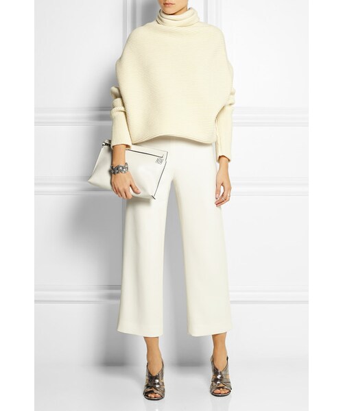 Acne Studios(アクネストゥディオズ)の「Acne Studios Galactic ribbed wool sweater(ニット/セーター・White・x small/small/large)」の5枚目の写真