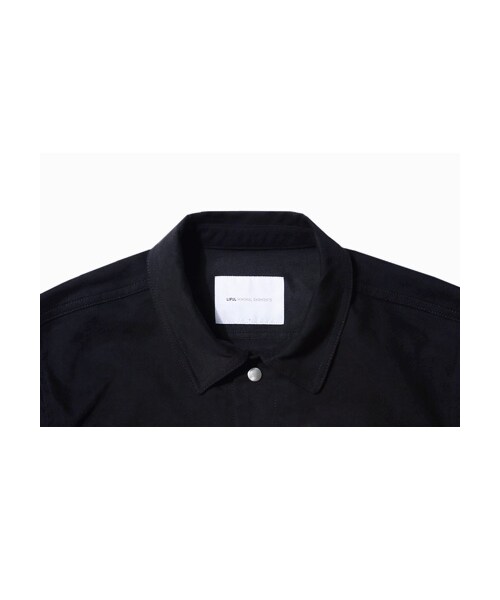 LIFUL MINIMAL GARMENTS.（ライフルミニマルガーメンツ）の「LIFUL MINIMAL CITY SNAP TRUCKER JACKET BLACK（ジャケット/アウター・メンズ・기타・S/M）」の3枚目の写真