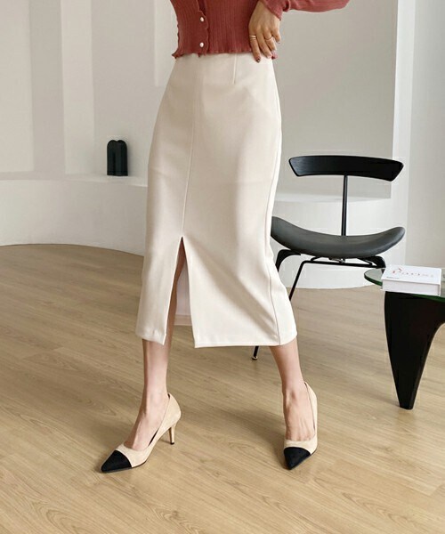 DHOLIC（ディーホリック）の「シークレットゴムスカート（スカート・レディース・イエロー/ブルー/ホワイト/ブラック・S/M）」の2枚目の写真