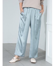 サテンイージーパンツ（1R12-02063）