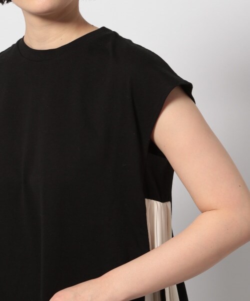 PAGEBOY（ページボーイ）の「【WEB先行予約】サイドプリーツカットワンピース（ワンピース/ドレス・レディース・ブラック×ホワイト/ブラック×ブラック/グレージュ・F）」の17枚目の写真