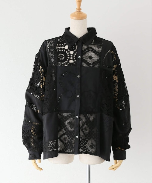 【オーコ】MALION vintage cutwork lace ブラウス CITYSHOP（シティーショップ）の「【MALION vintage for CITYSHOP