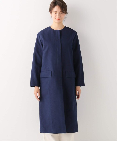 IENA（イエナ）の「スラブリネン BOXI コート◇（）」 - WEAR