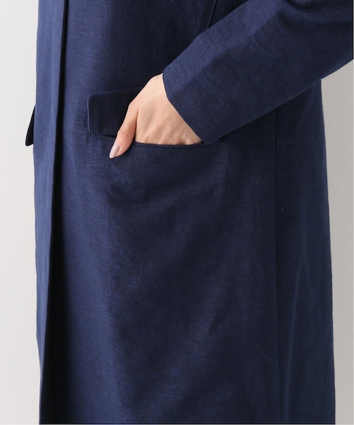 IENA（イエナ）の「スラブリネン BOXI コート◇（）」 - WEAR
