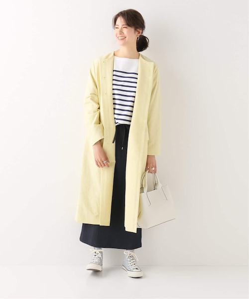 お値下げ！スラブリネン BOXI コート◆イエナ⭐︎ IENA（イエナ）の「スラブリネン BOXI コート◇（）」 - WEAR