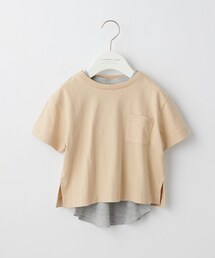 CIAOPANIC TYPY（チャオパニックティピー）の「【KIDS】＜21SS＞ワッフルタンク付Tee（Tシャツ/カットソー・キッズ）」