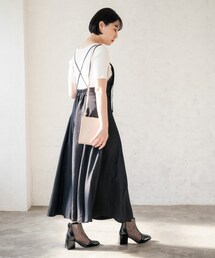 PAGEBOY | グロッシーツイルキャミワンピース(ワンピース/ドレス)