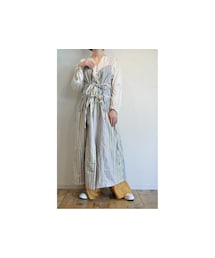 RehersalL | ブルガリアパジャマパッチカシュクールドレス(ワンピース)