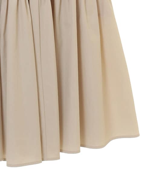 CLANE / ロングスカート/0/コットン/BEG/10109-6112 CLANE（クラネ）の「ボリュームティアードマキシスカート 10109-6112