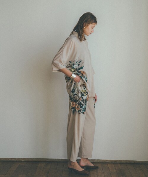 CLANE（クラネ）の「パネルフラワーパンツ 10110-7082（）」 - WEAR