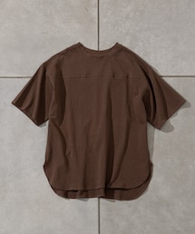 prose verse | 《WEB限定》USコットンラウンドヘムフットボールTシャツ(Tシャツ/カットソー)