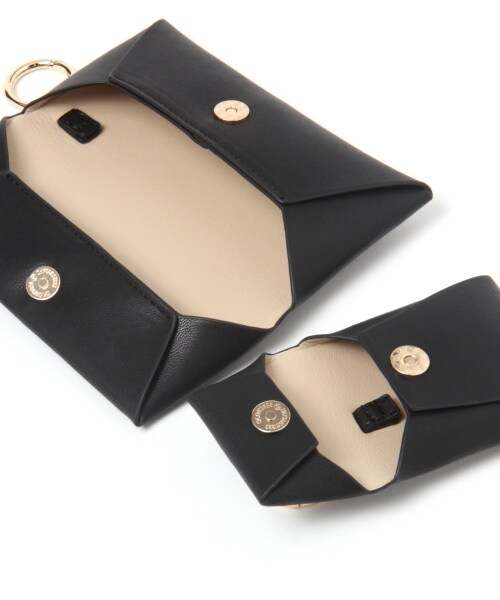 Andemiu（アンデミュウ）の「マルチポーチ3set（バッグ・ブラック/キャメル/パープル）」の16枚目の写真