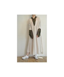 RehersalL | キュプラフォークドレス(ワンピース)