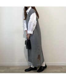 KALENO | loose vest op(ワンピース)