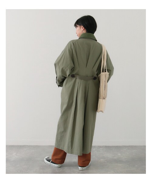 Factor=（ファクターイコール）の「レディースファッション通販 ANAPNET（ジャケット/アウター・レディース・カーキ/ミント/ライトベージュ・one size）」の15枚目の写真