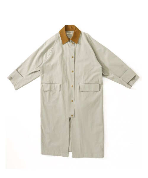 Factor=（ファクターイコール）の「レディースファッション通販 ANAPNET（ジャケット/アウター・レディース・カーキ/ミント/ライトベージュ・one size）」の3枚目の写真