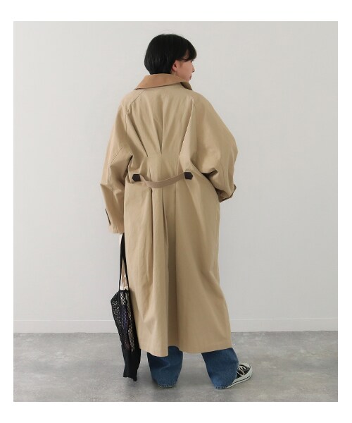 Factor=（ファクターイコール）の「レディースファッション通販 ANAPNET（ジャケット/アウター・レディース・カーキ/ミント/ライトベージュ・one size）」の12枚目の写真