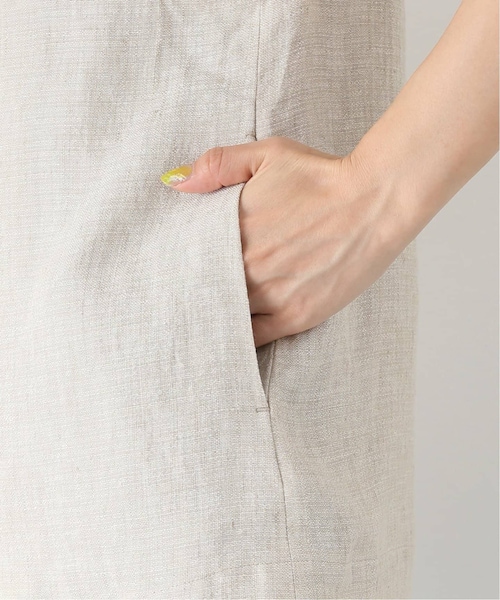 JOURNAL STANDARD relume（ジャーナルスタンダード　レリューム）の「《予約》リネンベスト◆（ジャケット/アウター・ベージュ/(027)/フリー/在庫あり）」の14枚目の写真