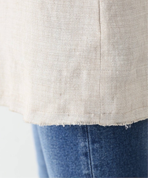 JOURNAL STANDARD relume（ジャーナルスタンダード　レリューム）の「《予約》リネンベスト◆（ジャケット/アウター・ベージュ/(027)/フリー/在庫あり）」の16枚目の写真