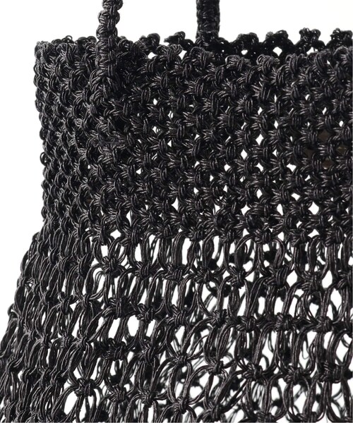 JOURNAL STANDARD relume（ジャーナルスタンダード　レリューム）の「《予約》マクラメバッグ◆（バッグ・ブラック/(001)/フリー/在庫あり）」の20枚目の写真