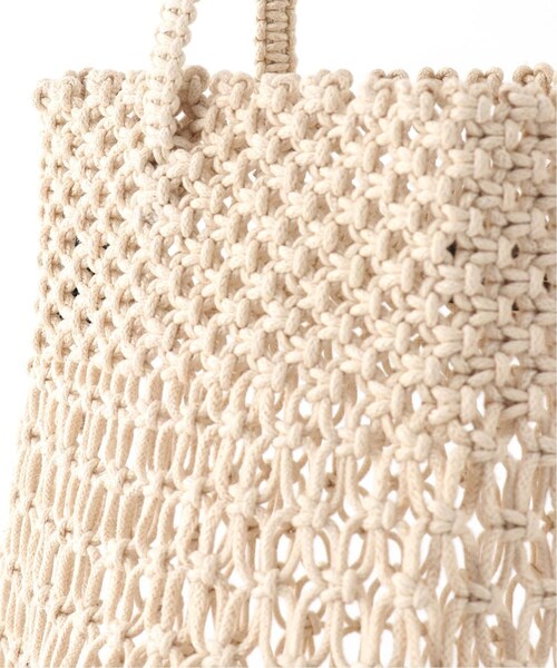 JOURNAL STANDARD relume（ジャーナルスタンダード　レリューム）の「《予約》マクラメバッグ◆（バッグ・ブラック/(001)/フリー/在庫あり）」の21枚目の写真