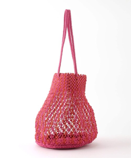 JOURNAL STANDARD relume（ジャーナルスタンダード　レリューム）の「《予約》マクラメバッグ◆（バッグ・ブラック/(001)/フリー/在庫あり）」の15枚目の写真