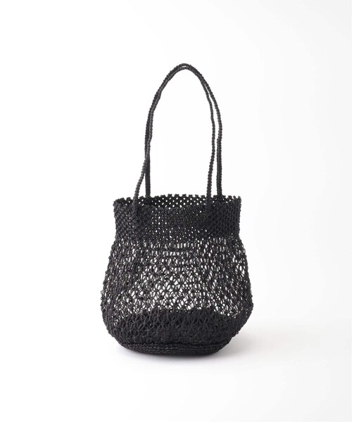 JOURNAL STANDARD relume（ジャーナルスタンダード　レリューム）の「《予約》マクラメバッグ◆（バッグ・ブラック/(001)/フリー/在庫あり）」の10枚目の写真