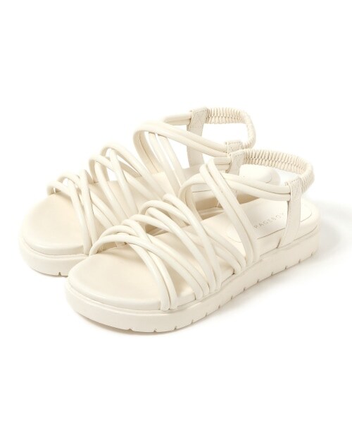 PAGEBOY（ページボーイ）の「【WEB先行予約】レースアップスポサン（シューズ・レディース・オフホワイト/ブラック・M (23.5cm), L (24.5cm)）」の4枚目の写真