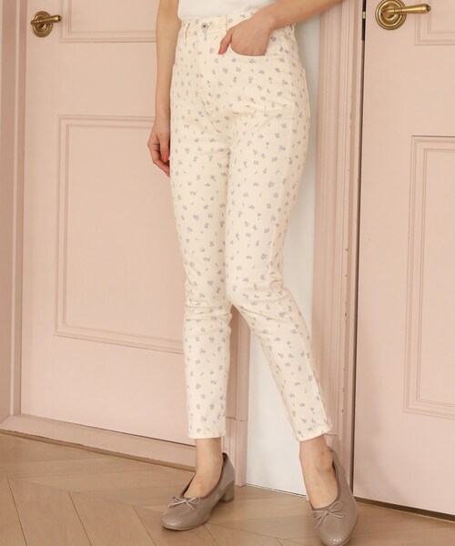 one after another NICE CLAUP（ワンアフターアナザーナイスクラップ）の「柄アソートスキニー（その他パンツ・レディース・インディゴブルー/ピンク/サックスブルー/その他1/その他2・2/1）」の2枚目の写真