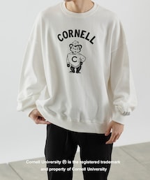 COLONY 2139（コロニートゥーワンスリーナイン）の「カレッジUSAコットン裏毛クルースウェット/トレーナー(ユニセックス可)（Tシャツ/カットソー・メンズ）」