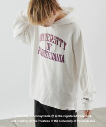 COLONY 2139（コロニートゥーワンスリーナイン）の「カレッジUSAコットン裏毛パーカー(ユニセックス可)（パーカー・メンズ）」