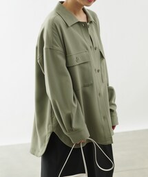 COLONY 2139 | TRストレッチCPOシャツ(セットアップ可)(シャツ/ブラウス)