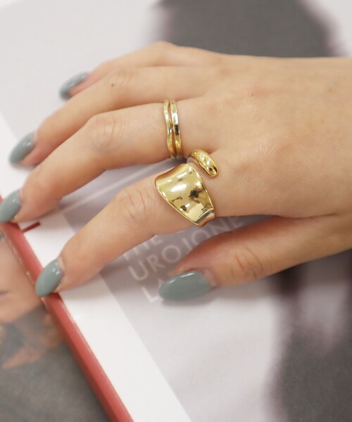 Lattice(Lattice)の「ボリュームメタルリング(リング・レディース・ゴールド/シルバー・0)」の1枚目の写真