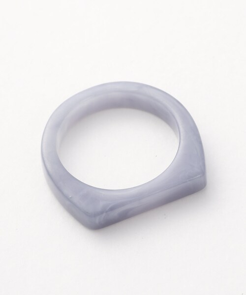 Lattice（Lattice）の「アクリルリング（リング・レディース・ホワイト/その他/ピンク/ブルー・0）」の2枚目の写真