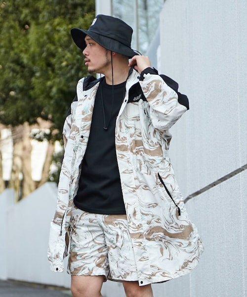 CIAOPANIC TYPY（チャオパニックティピー）の「【GERRYｘTYPY】ロングマウンテンパーカー（その他アウター・メンズ・オフホワイト/ブラック・S/M/L）」の2枚目の写真