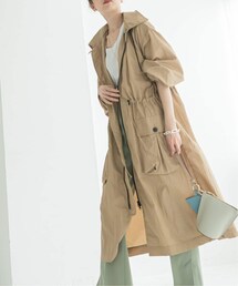 Noble（ノーブル）の「フードロングコート◆（ジャケット/アウター）」