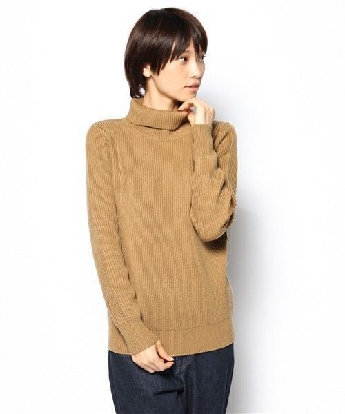 delave（デラヴェ）の「delave 畦タートルニット（ニット/セーター 