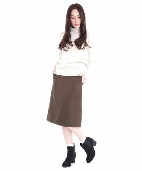 delave（デラヴェ）の「delave 畦タートルニット（ニット/セーター 