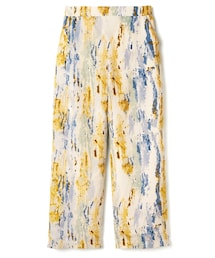 GRL | ジョーゼットペイント柄ストレートパンツ(その他パンツ)