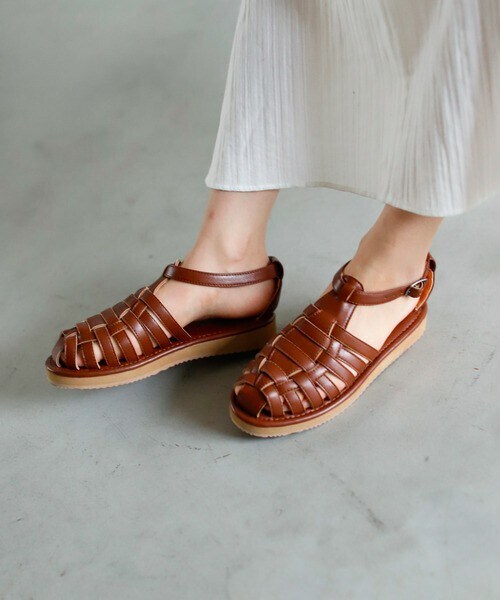 Auntie Rosa Holiday（アンティローザホリデー）の「ミッドソールグルカサンダル（サンダル・レディース・ブラック/ブラウン/ベージュ・SMALL/MEDIUM/LARGE）」の2枚目の写真