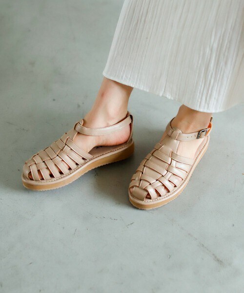 Auntie Rosa Holiday（アンティローザホリデー）の「ミッドソールグルカサンダル（サンダル・レディース・ブラック/ブラウン/ベージュ・SMALL/MEDIUM/LARGE）」の3枚目の写真