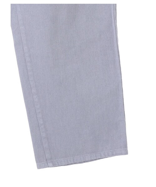 earth music&ecology（アースミュージックアンドエコロジー）の「ハイウエストデニムパンツ（パンツ・アイボリー/ピンク/ラベンダー・S/M）」の5枚目の写真