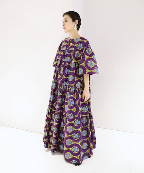 CITYSHOP（シティーショップ）の「《予約》AFRICAN BATIC-DRESS