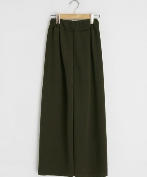 DHOLIC(ディーホリック)の「リブストレッチパンツ(その他パンツ・レディース・ブラウン/ホワイト/ベージュ/グリーン/ブラック・FREE)」の5枚目の写真