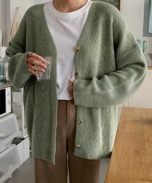 DHOLIC STYLE | [ontheriver] オーバーニットカーディガン(カーディガン/ボレロ)