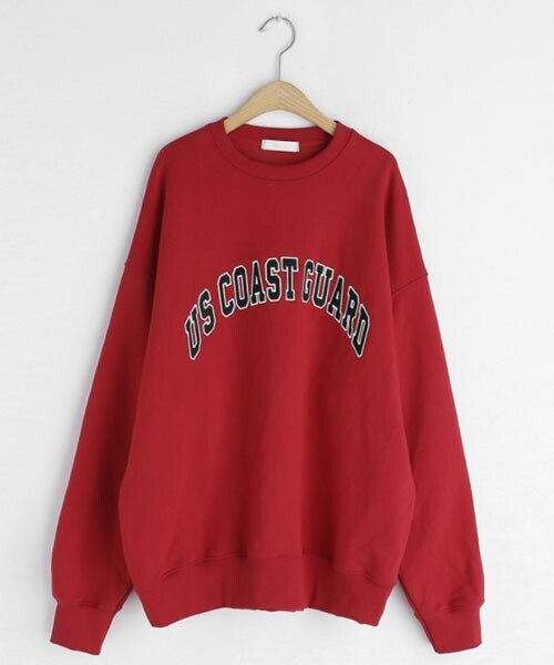 DHOLIC（ディーホリック）の「レタリングスウェット（スウェット・レディース・グレー/レッド/ブルー・FREE）」の3枚目の写真