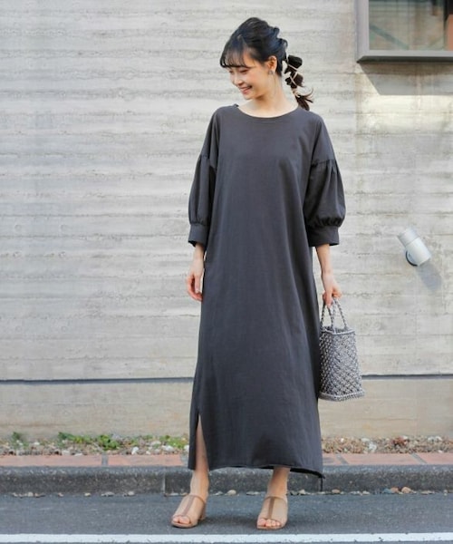 Crisp クリスプ の パフtシャツワンピース C2s2849 ワンピース Wear