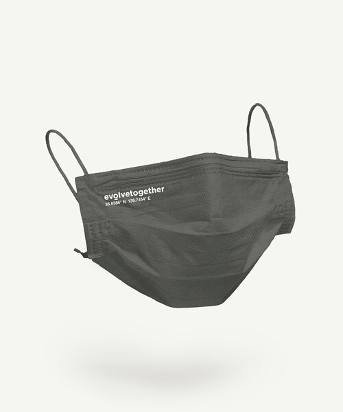evolvetogether（イボルブトゥギャザー）の「evolvetogether MASK（マスク・レディース・ブラック/ホワイト/グリーン/グレー・FREE）」の3枚目の写真