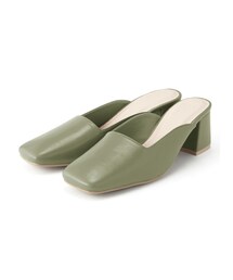 GRL | スクエアトゥミュールサンダル(サンダル)