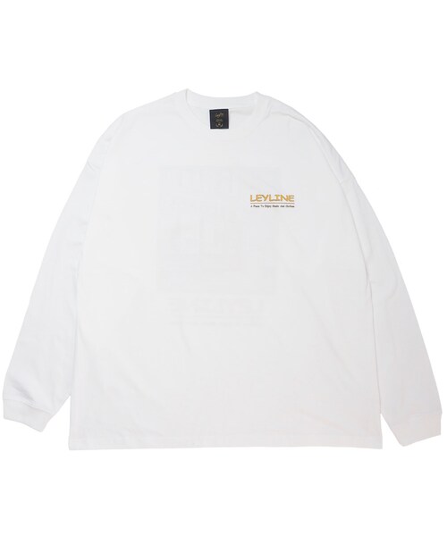 Leyline（レイライン）の「Record Store l/s tee（Tシャツ/カットソー・レディース・ホワイト・M/L/XL）」の2枚目の写真